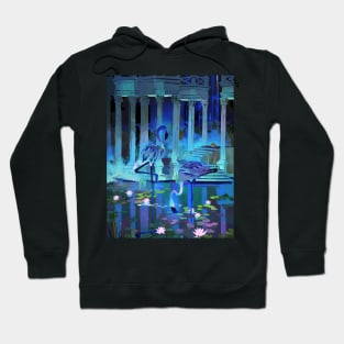 Two Flamingos Hoodie